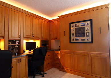 wood office cabinets